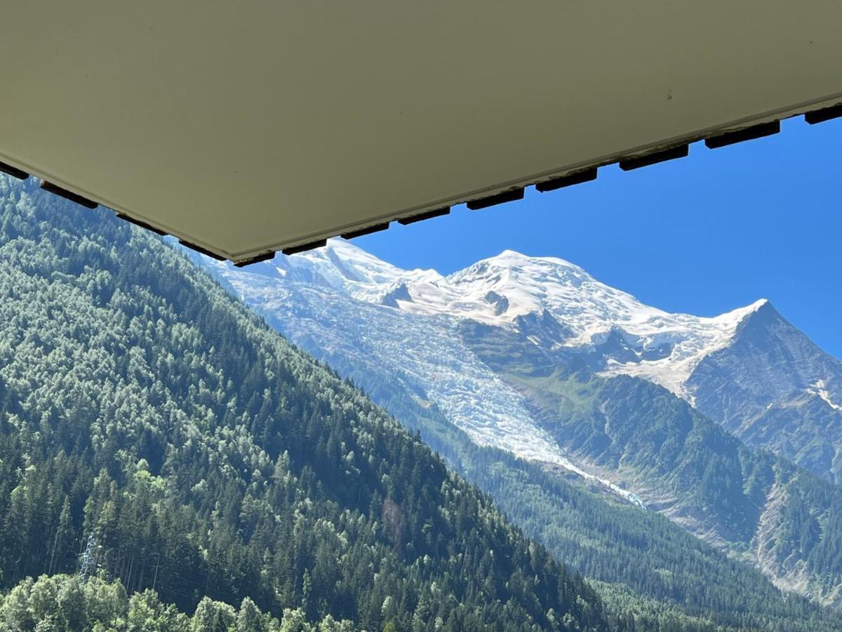 Mont Blanc 43, Vue Mont Blanc , Balcon, Parking Apartment Chamonix Bagian luar foto